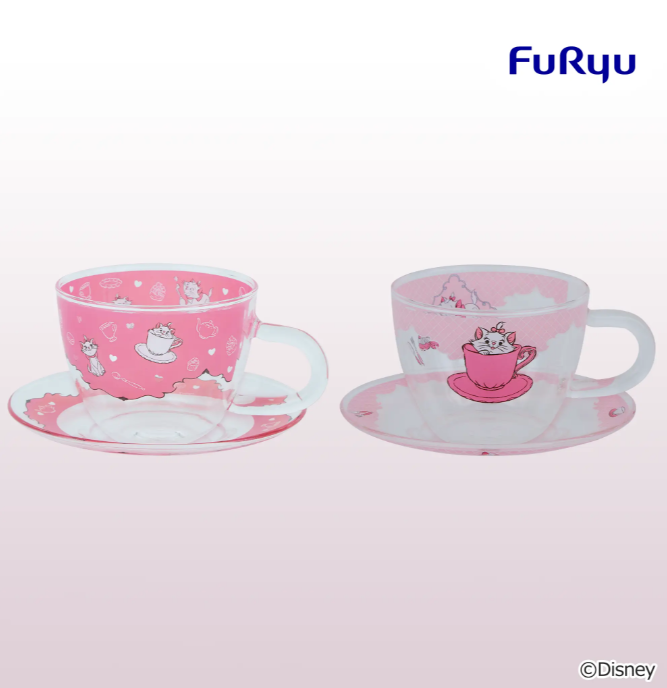 2026/8/22入荷】ディズニー マリー ガラスのティーカップ | クレーン